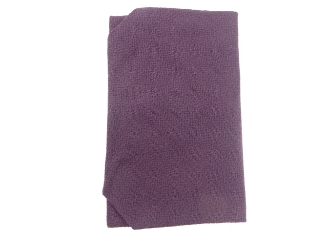 JAPANESE KIMONO / ANTIQUE FUKUSA WITH BOARD / CHIRIMEN